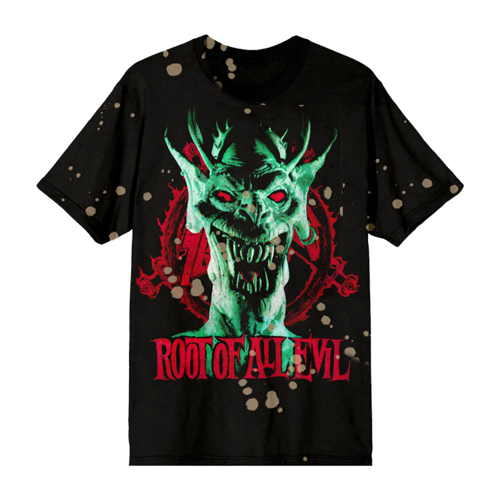 RootOfAllEvilSplatterTeefront_