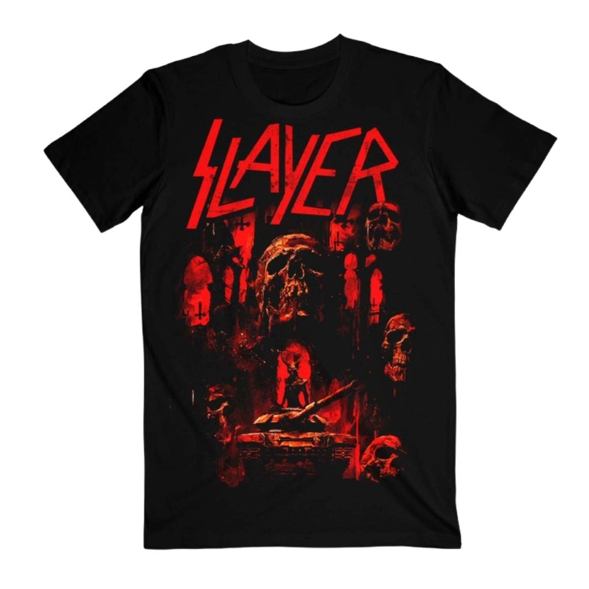 Slayer Tシャツ Skull Echoes Summer 2025 Itin Tee – Slayer Store