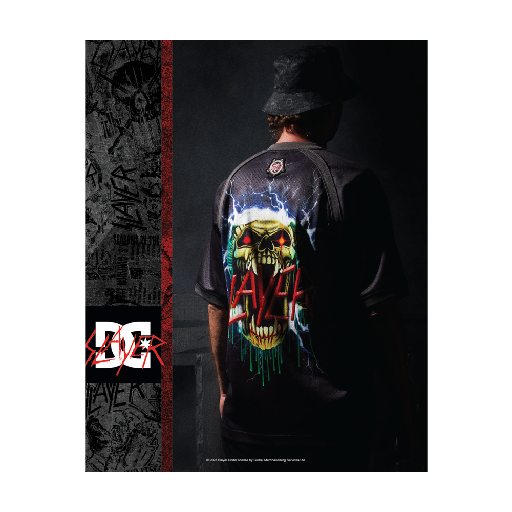 Slayer Store Slayer X DC Football Jersey – Slayer Store