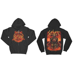 BLACK ZIP HOODY MAGMA LORD