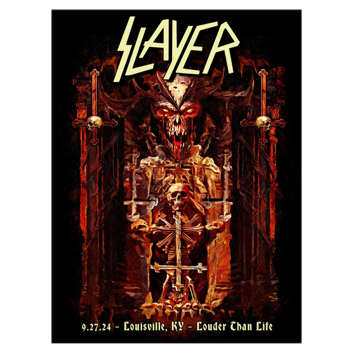 Slayer Reunites To Headline Louder Than Life 2024 – WEKYVM