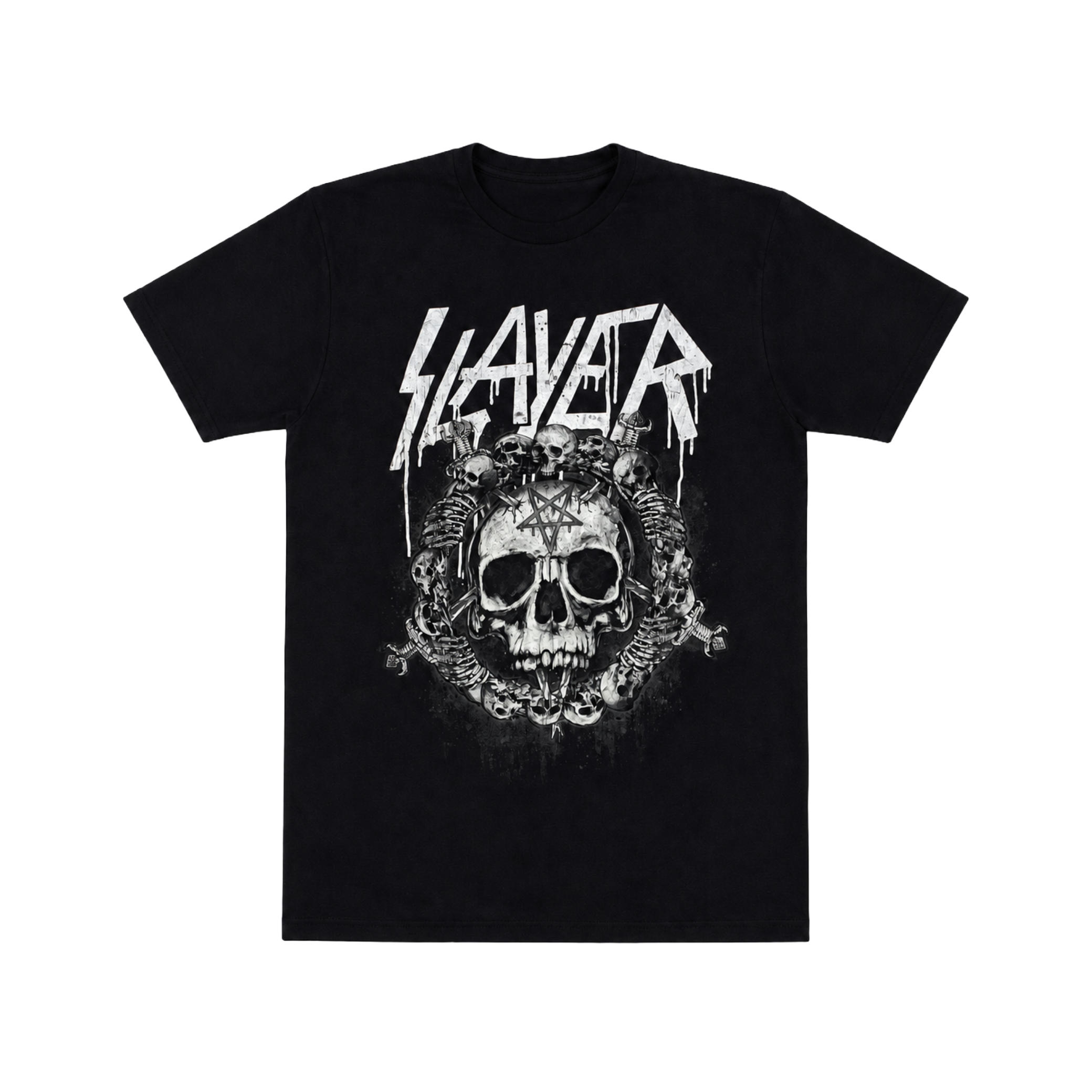Rib Skull T-Shirt – Slayer Store