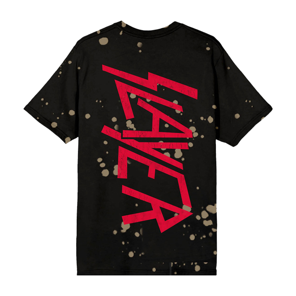 Slayer Store Root Of All Evil Splatter Tee – Slayer Store