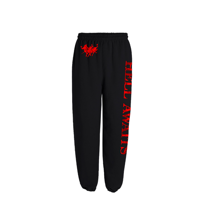Hell Awaits Camo Logo Sweatpants