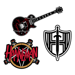 Jeff Hanneman Pin Set