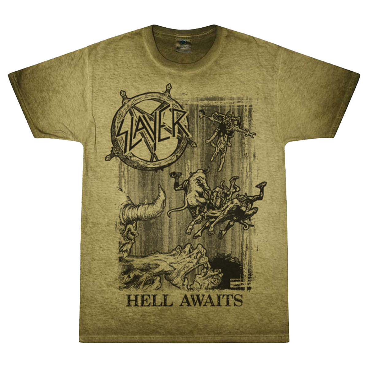 SLAYER Tシャツ Slayer - Quad Seasons tie-dye t-shirt – Night Shift Merch