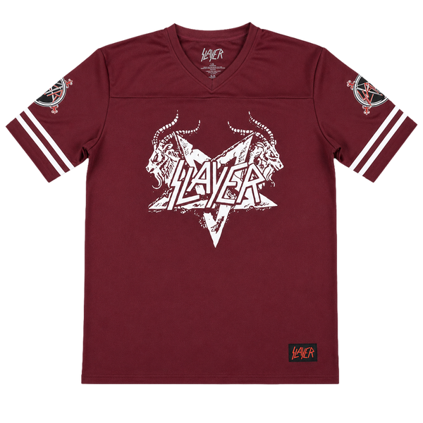 USA製古着◎SLAYER ゲームシャツ XL 丈81 ユニセックス Slayer 81 Football Jersey – Slayer Store