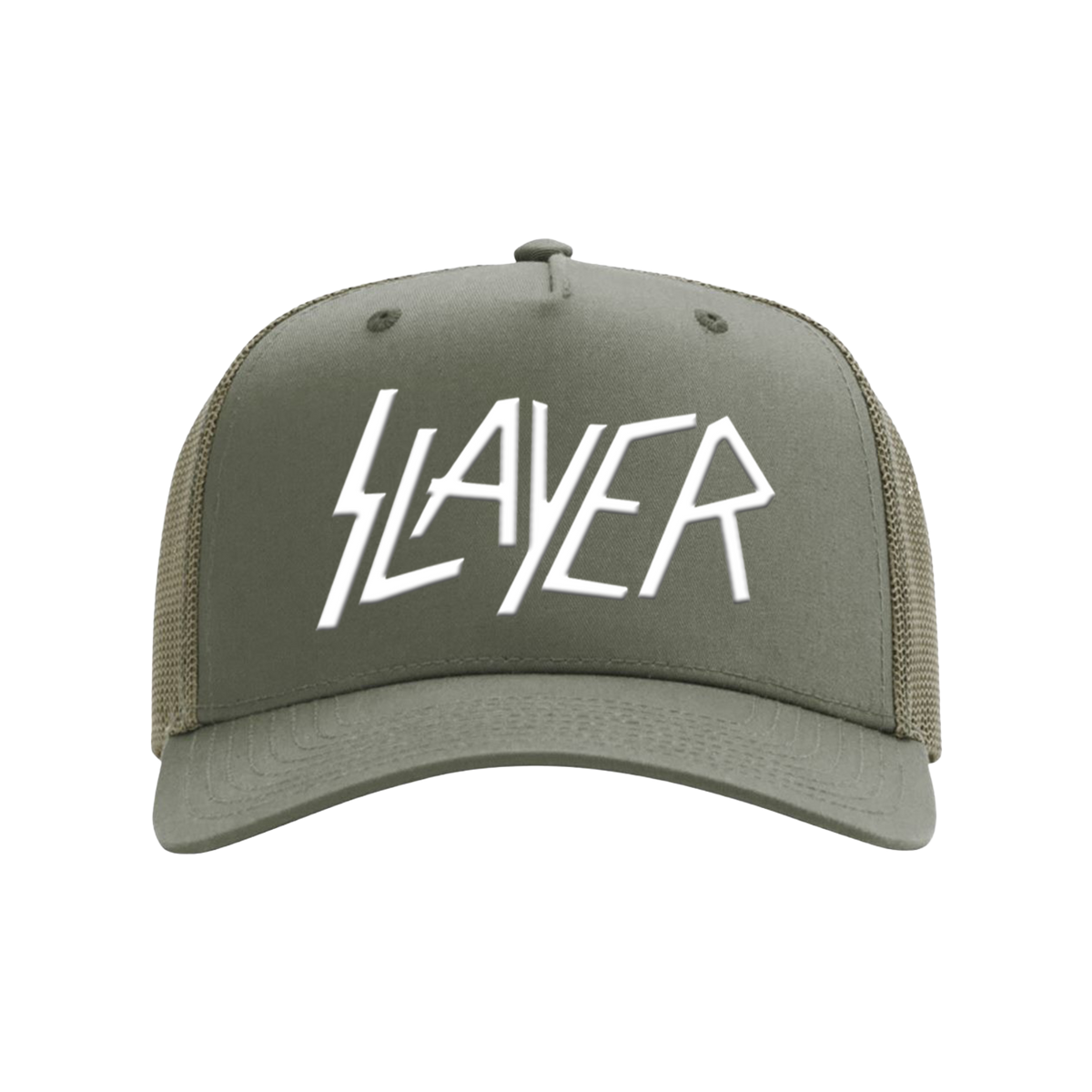 Slayer Store Slayer Olive Trucker Hat – Slayer Store