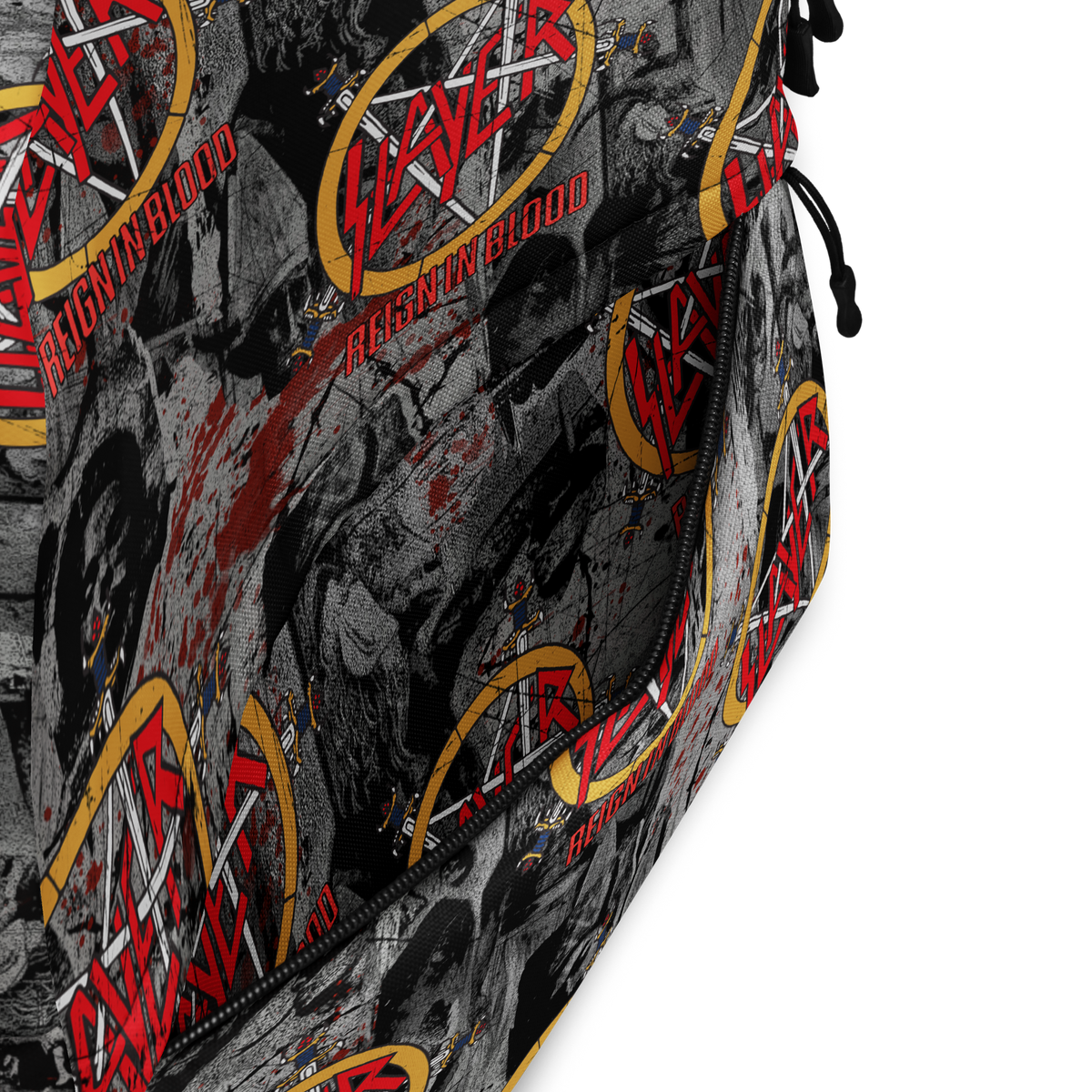 Slayer Cooling Backpack – Offizielle Kühltasche Für Festival & Reisen, 100% Polyester, Schwarz, Band-Merch Slayer Cooling Backpack – Offizielle Kühltasche Für Festival & Reisen, 100% Polyester, Schwarz, Band-Merch
