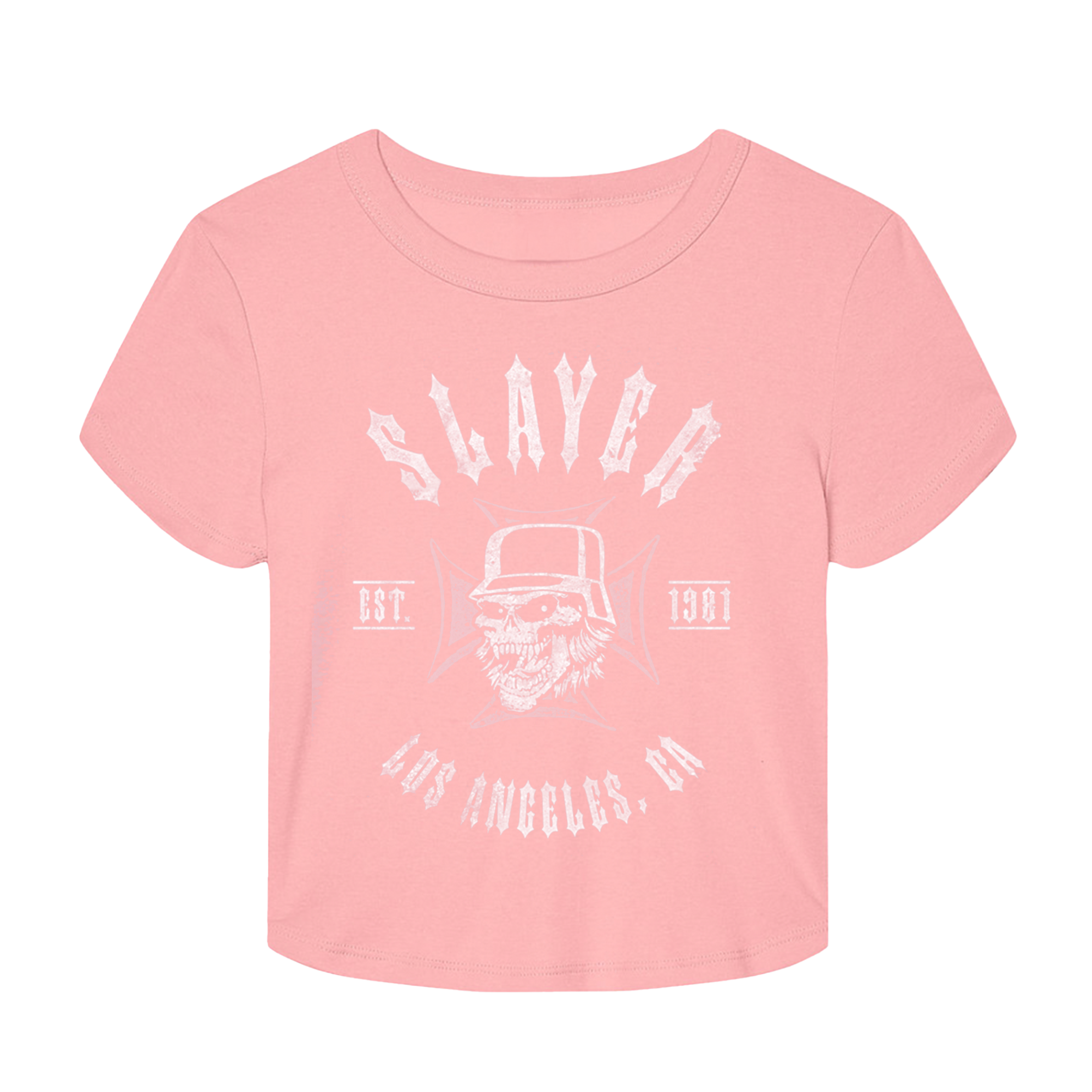 BABYL SHALL I TURN YOU TEE【Lサイズ】 Slayer '81 Pink Baby Tee – Slayer Store
