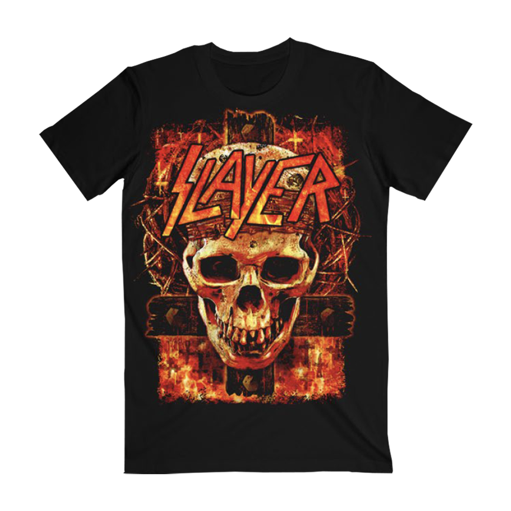 Slayer Store Skull And Cross Tee – Slayer Store
