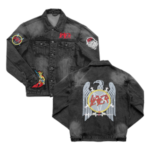 Custom Black Denim Jacket