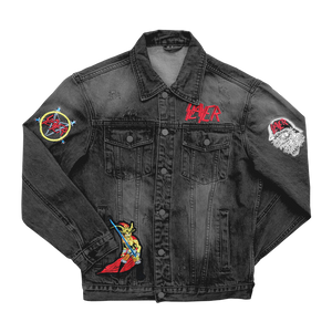 Custom Black Denim Jacket