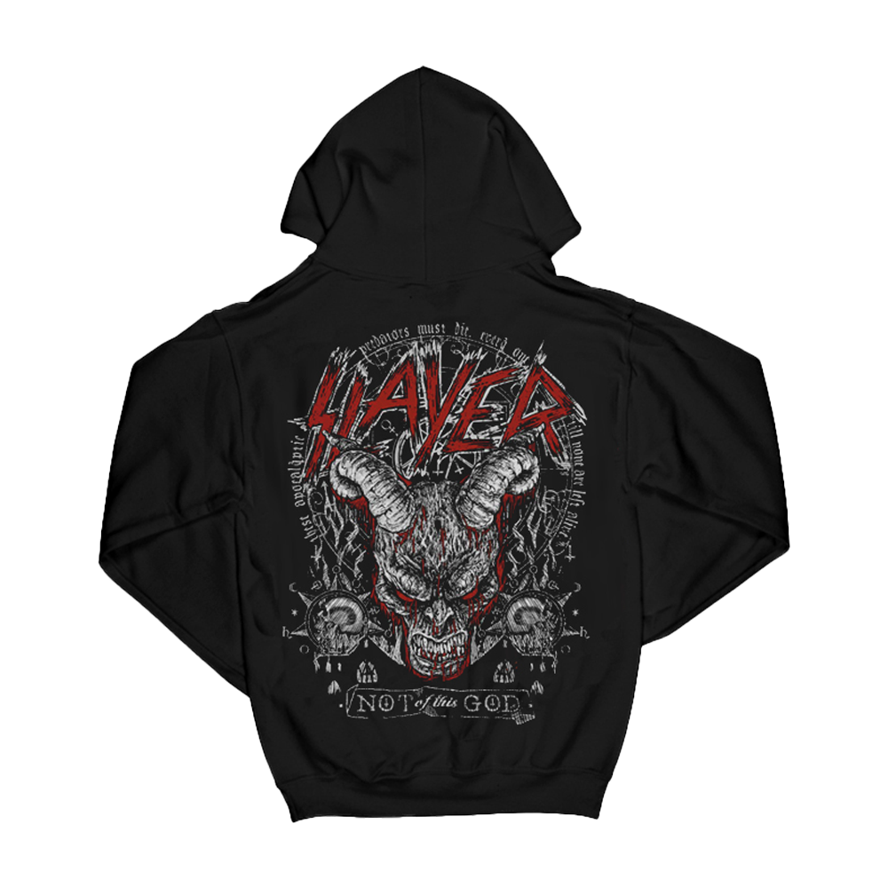 Slayer Store Not Of This God Pullover Hoodie – Slayer Store