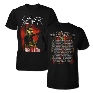 Reign in Blood 2016 Fall Tour Tee