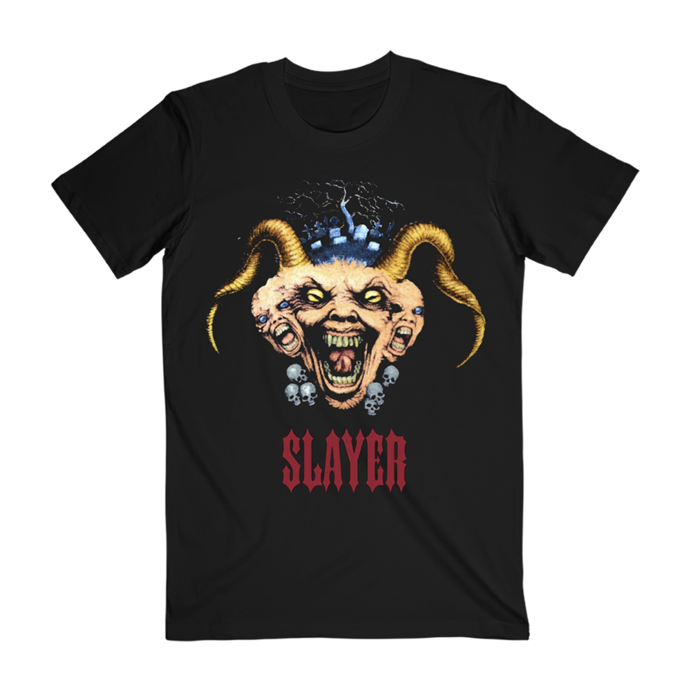 Triple Demon Head Tee – Slayer Store