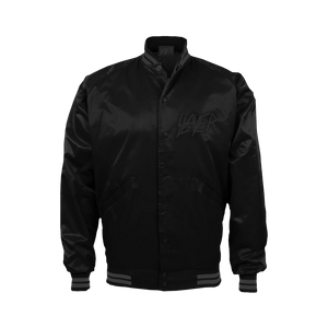 Black on Black Bomber Jacket